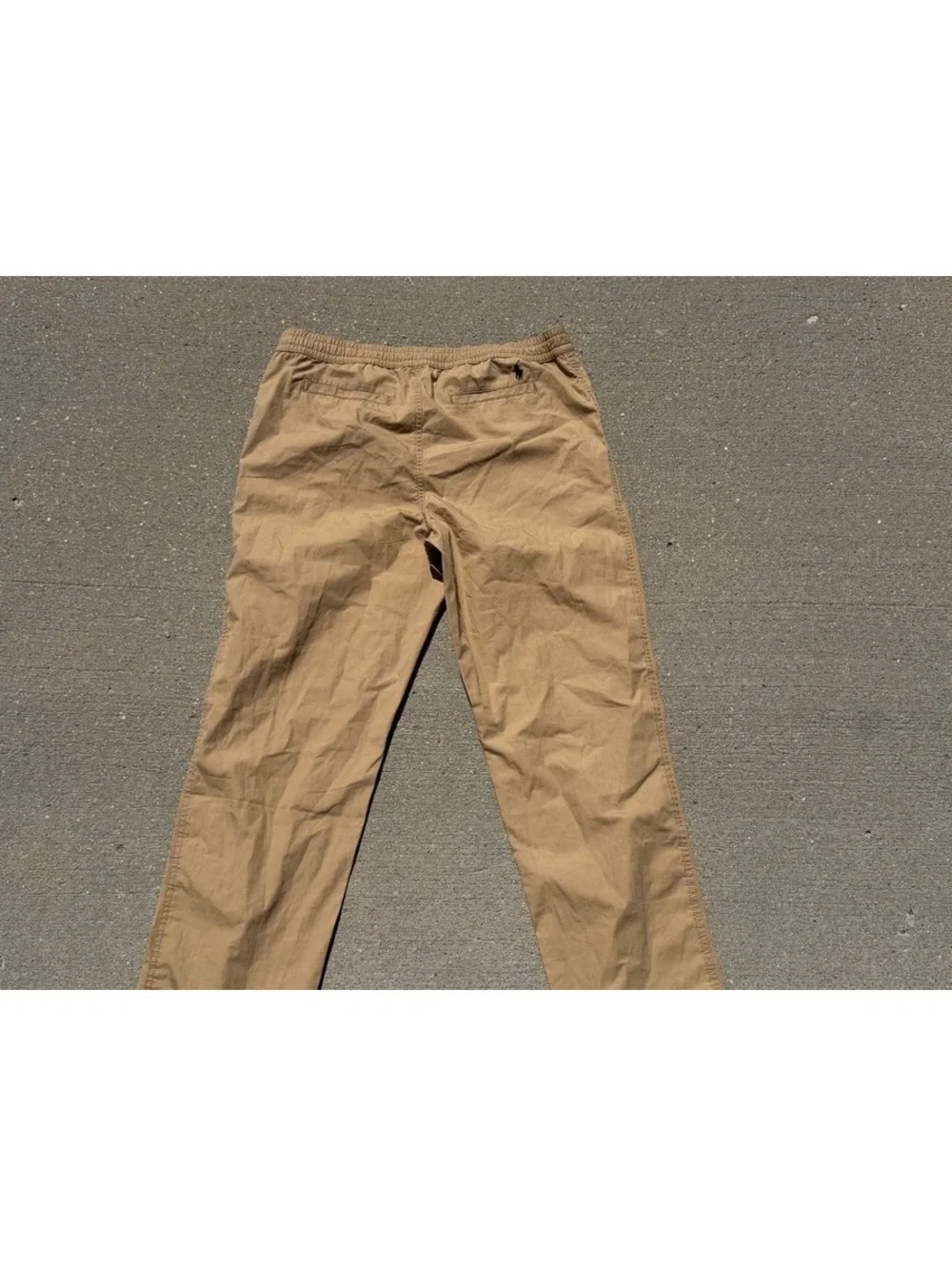 Polo Ralph Lauren boys Khaki Jogger Pants XL Elastic Waist